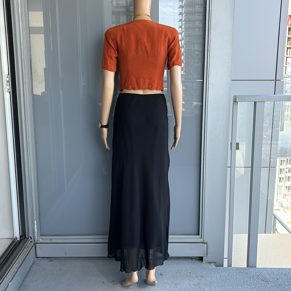 Vintage Burnt Orange Top - Picture 5 of 12